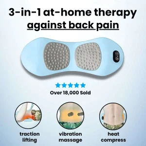 Emeka-3-in-1 Back Pain Relief Massager