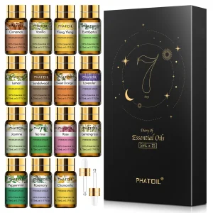 PHATOIL 15pcs Essential Oils Set