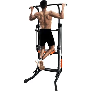 Power Tower Pull Up Bar Station