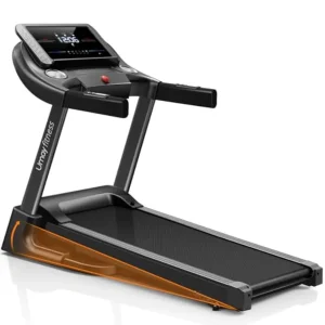 Treadmill with Pulse Sensors,