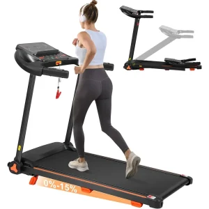 Treadmill with Incline, 3.0HP Foldable